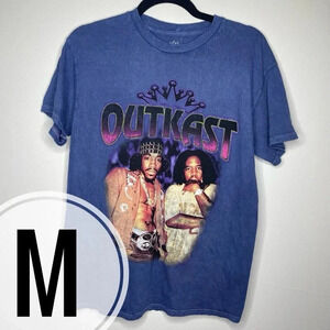 Outkast T Shirt Size Medium Distressed Vintage Dye Wash Hip Hop Rap